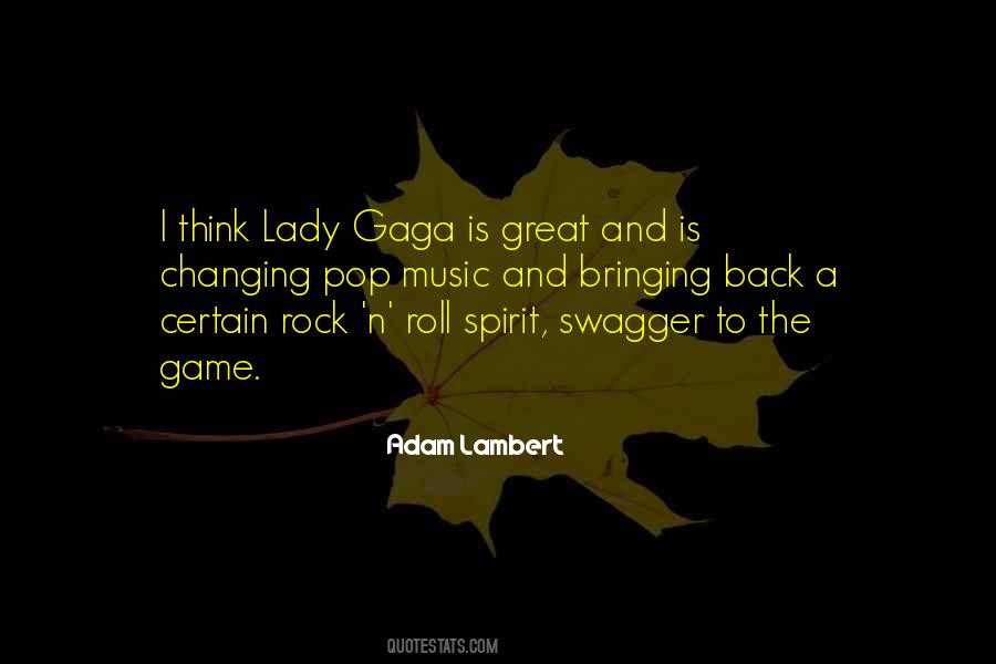 Quotes About Adam Lambert #598739