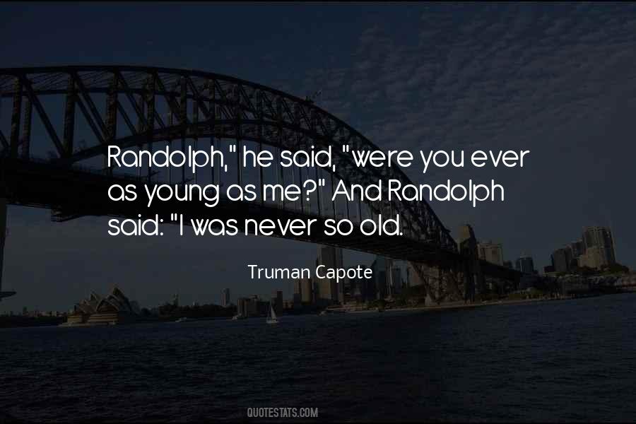 Randolph Quotes #648363