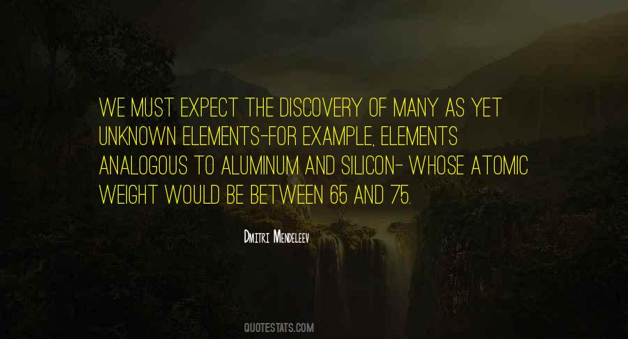 Quotes About Dmitri Mendeleev #791984