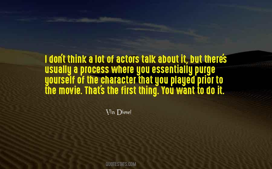 Quotes About Vin Diesel #1502132