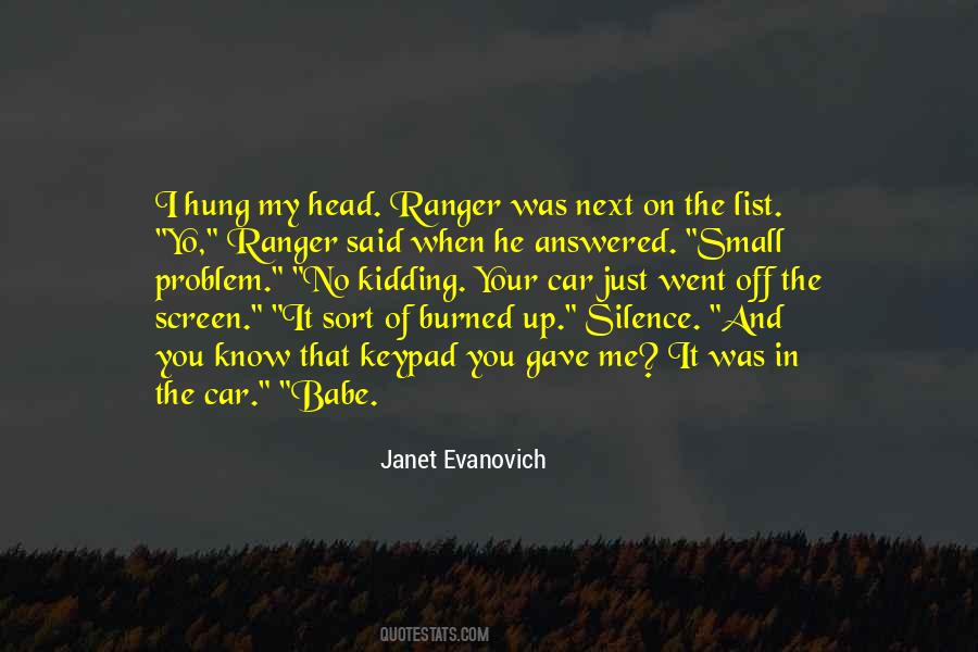 Ranger Quotes #1121588