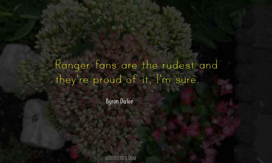 Ranger Quotes #1209346