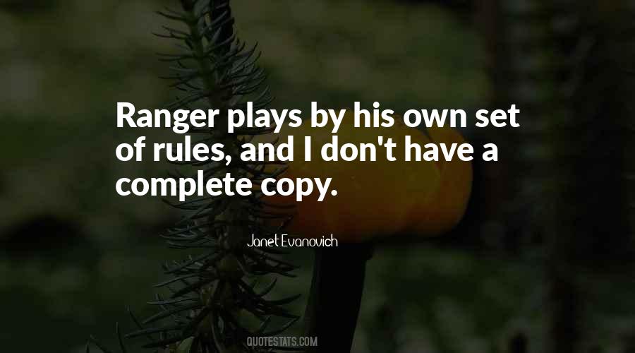 Ranger Up Quotes #312627