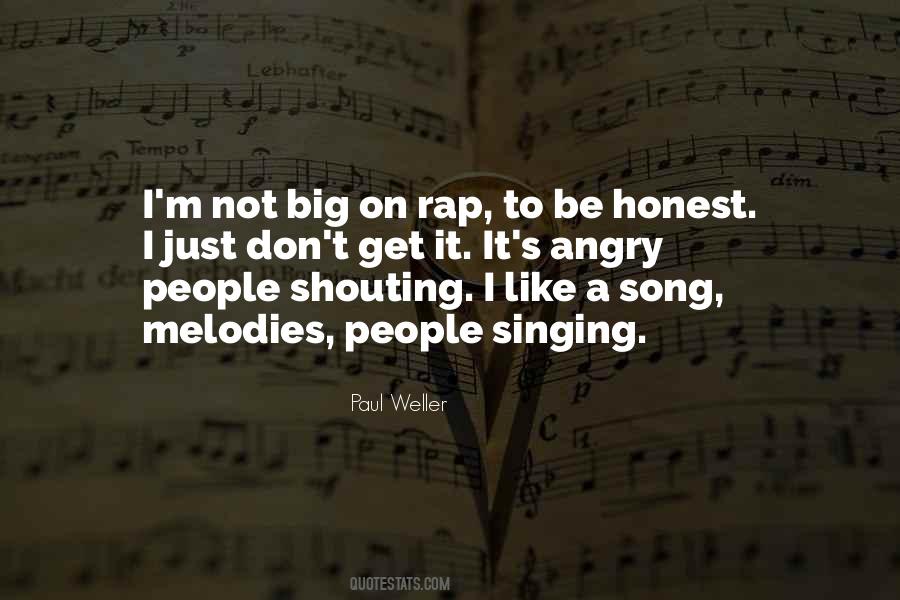 Rap Song Quotes #1622284