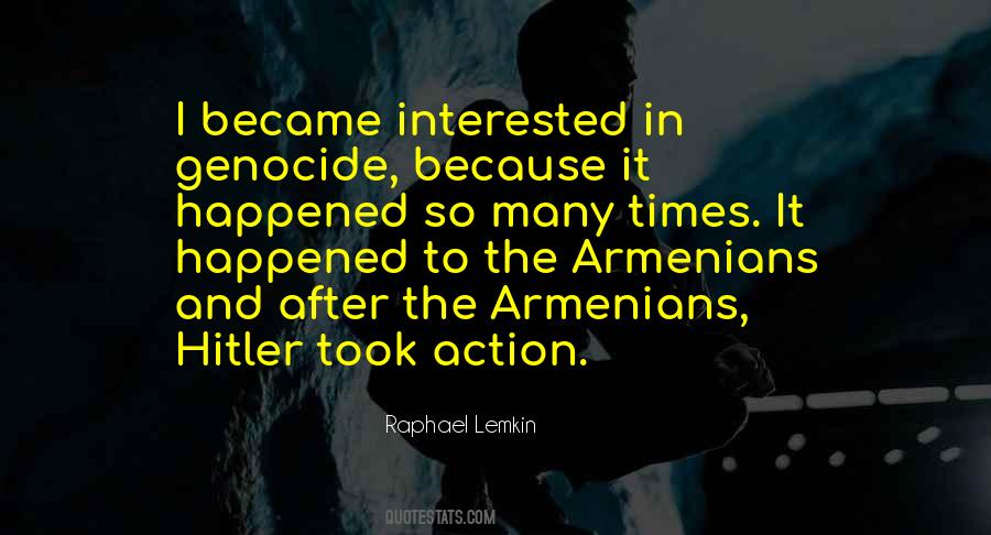 Raphael Lemkin Genocide Quotes #1849740