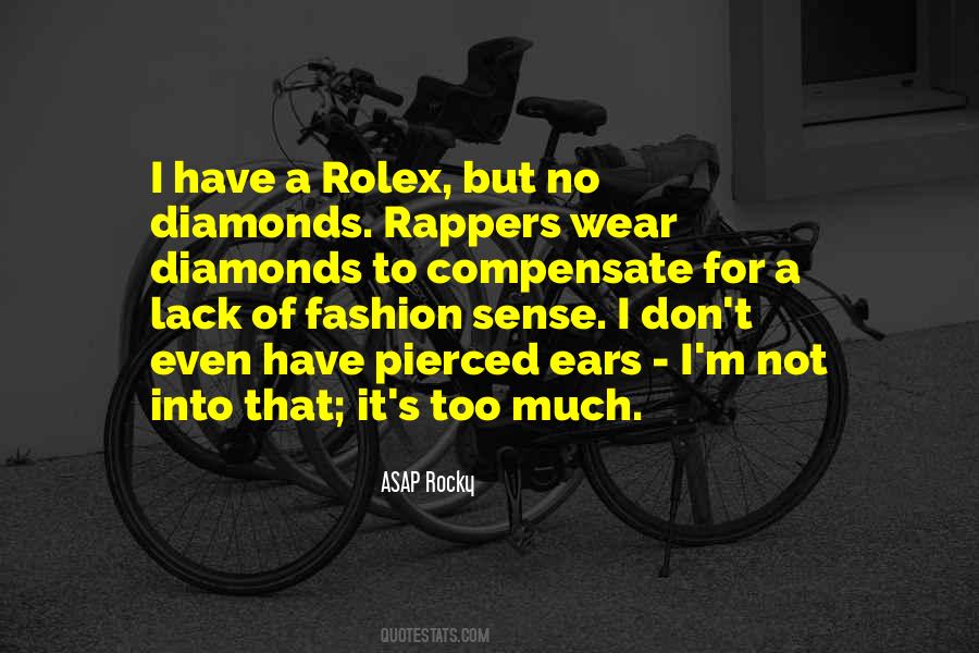 Rappers Rolex Quotes #569987