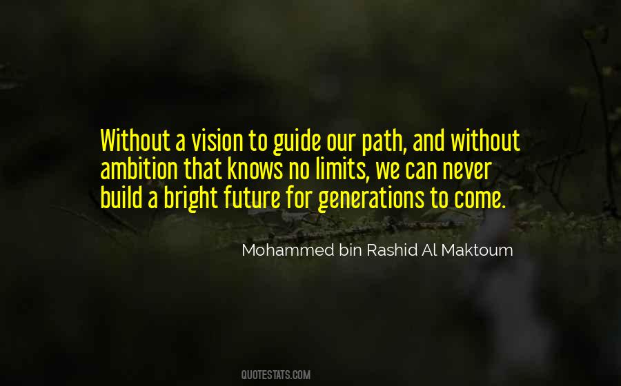 Rashid Al Maktoum Quotes #112337