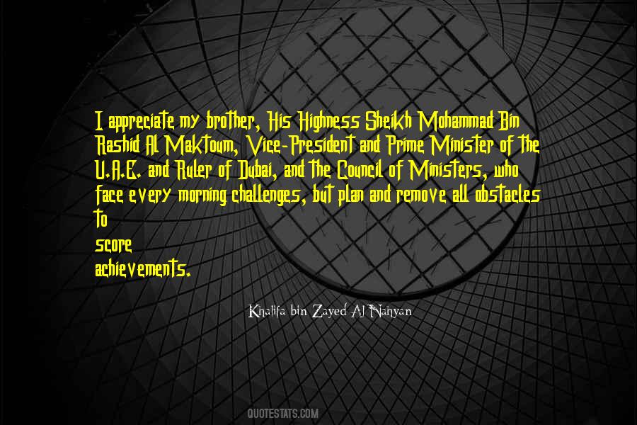 Rashid Al Maktoum Quotes #1205397