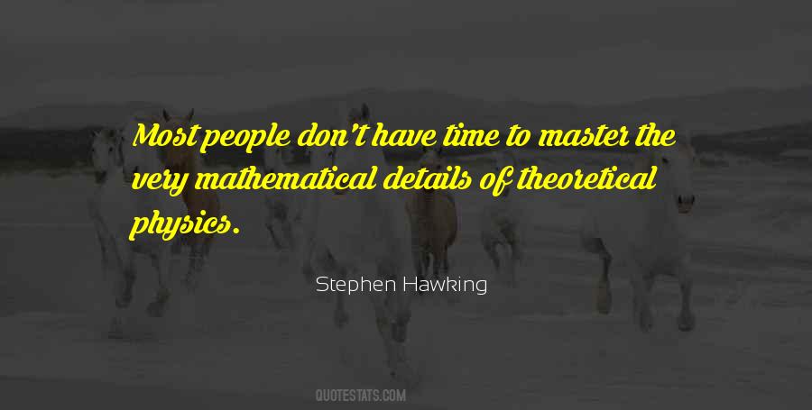 Quotes About Stephen Hawking #49333