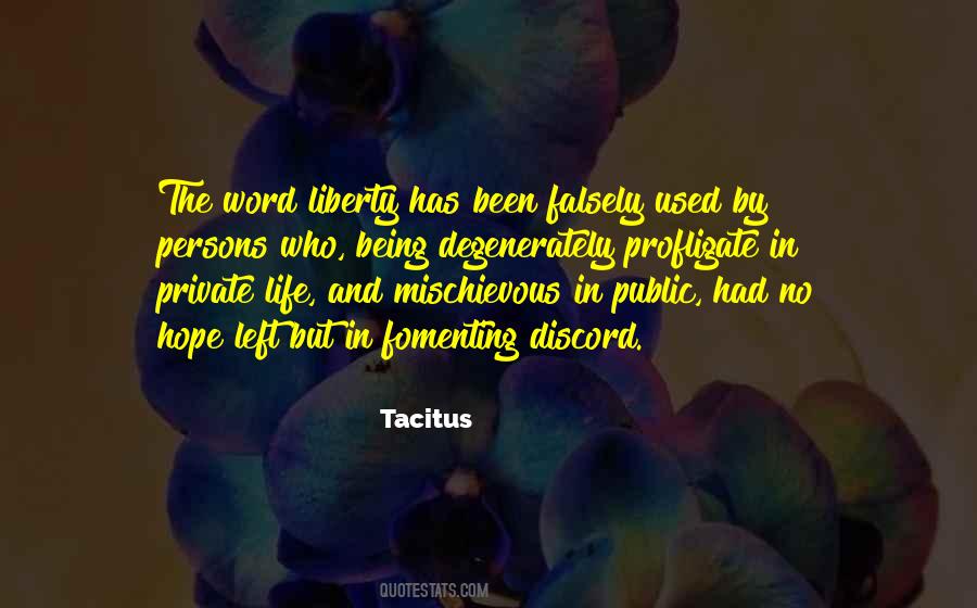 Quotes About Tacitus #284327