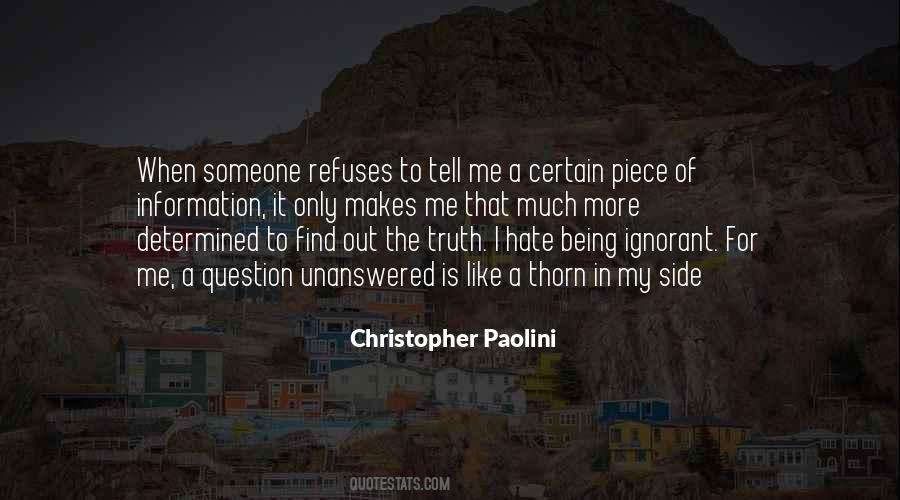 Quotes About Christopher Paolini #454634