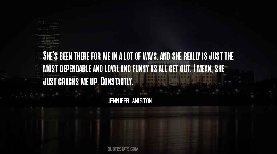 Quotes About Jennifer Aniston #264072