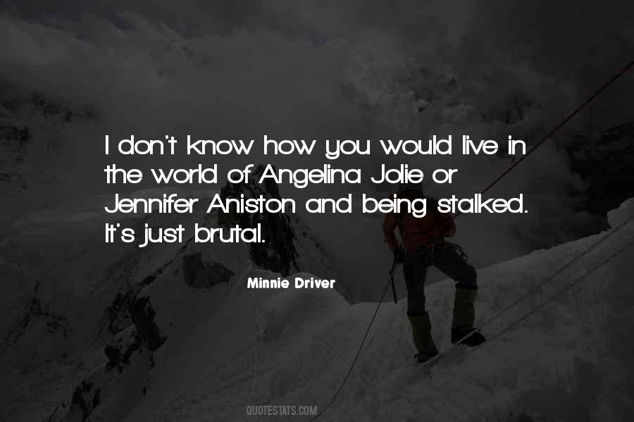 Quotes About Jennifer Aniston #409826