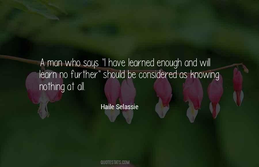 Quotes About Haile Selassie #1041496