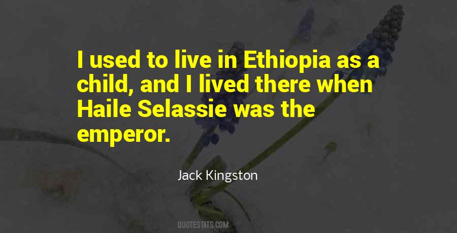 Quotes About Haile Selassie #778449