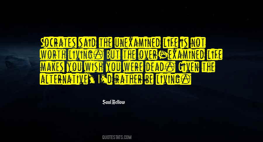 Rather Be Dead Quotes #1335885