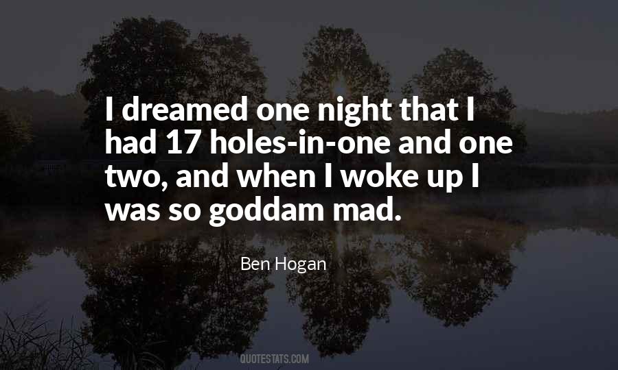 Quotes About Ben Hogan #1356980