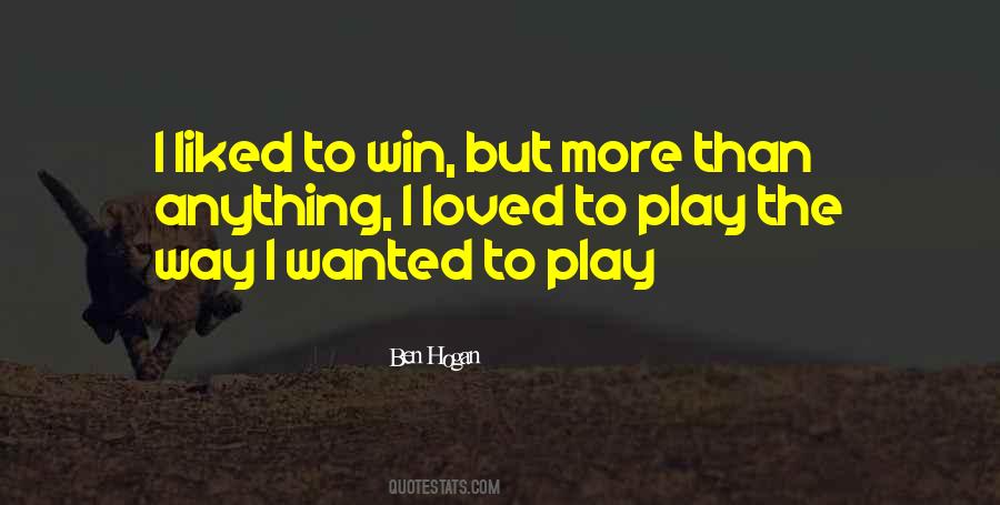 Quotes About Ben Hogan #1408879