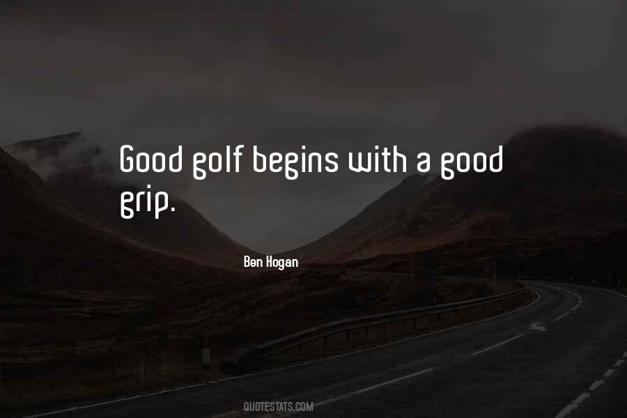 Quotes About Ben Hogan #1527360