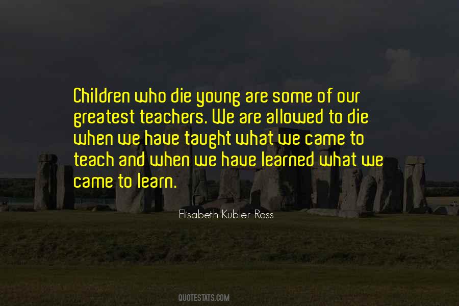 Rather Die Young Quotes #34078