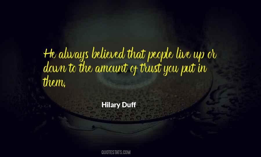 Quotes About Hilary Duff #25006