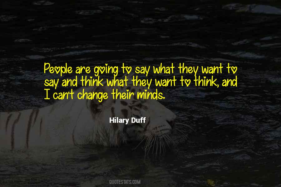 Quotes About Hilary Duff #70676