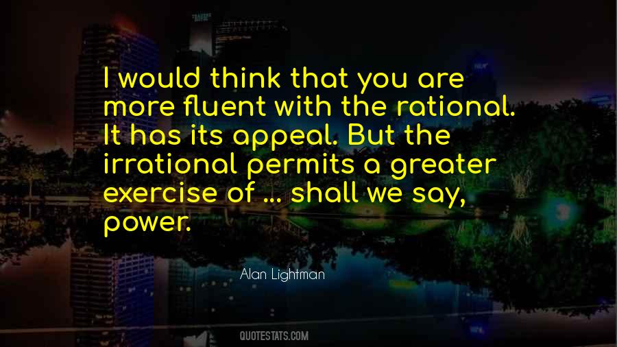 Rational Vs Irrational Quotes #105677