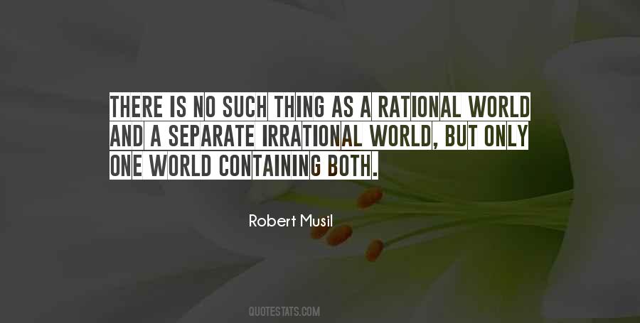 Rational Vs Irrational Quotes #201472