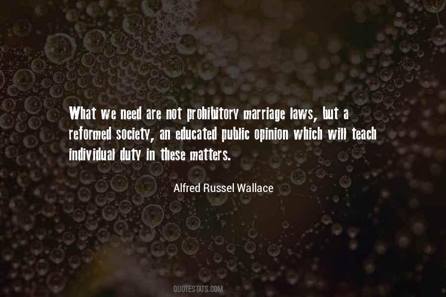 Quotes About Alfred Russel Wallace #813255