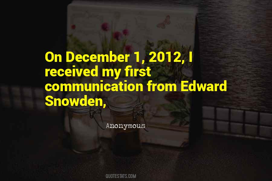Quotes About Edward Snowden #284801