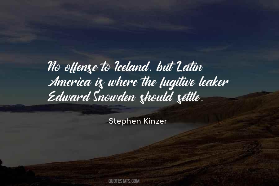 Quotes About Edward Snowden #475422