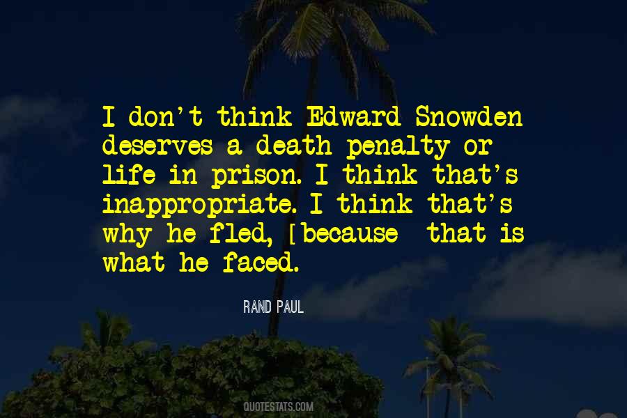 Quotes About Edward Snowden #476719