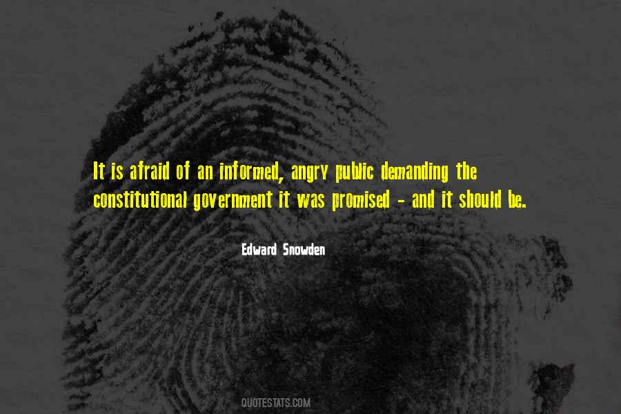 Quotes About Edward Snowden #504129