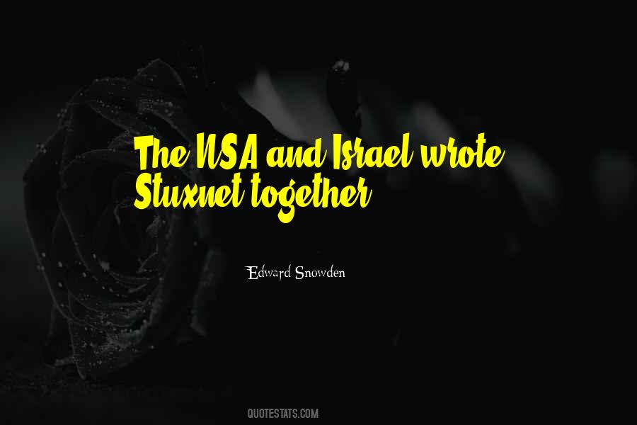 Quotes About Edward Snowden #9079