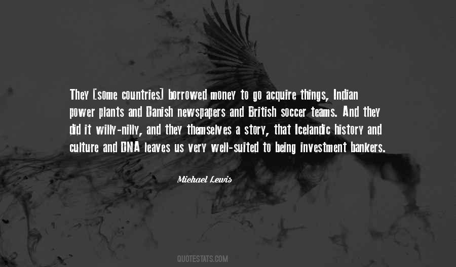 Quotes About Michael Lewis #235295