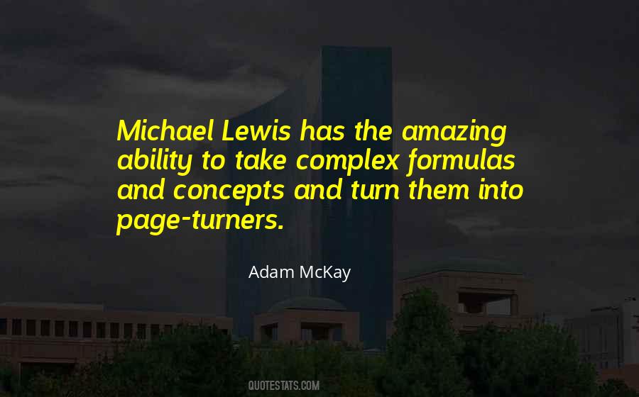 Quotes About Michael Lewis #794626