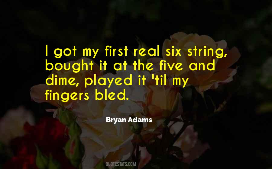 Quotes About Bryan Adams #1089521