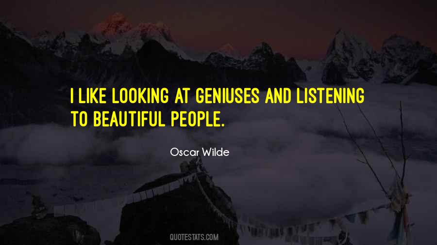 Quotes About Beautiful People #1536156