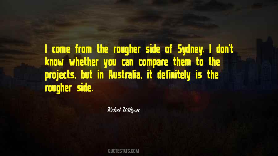 Quotes About Sydney #1131198