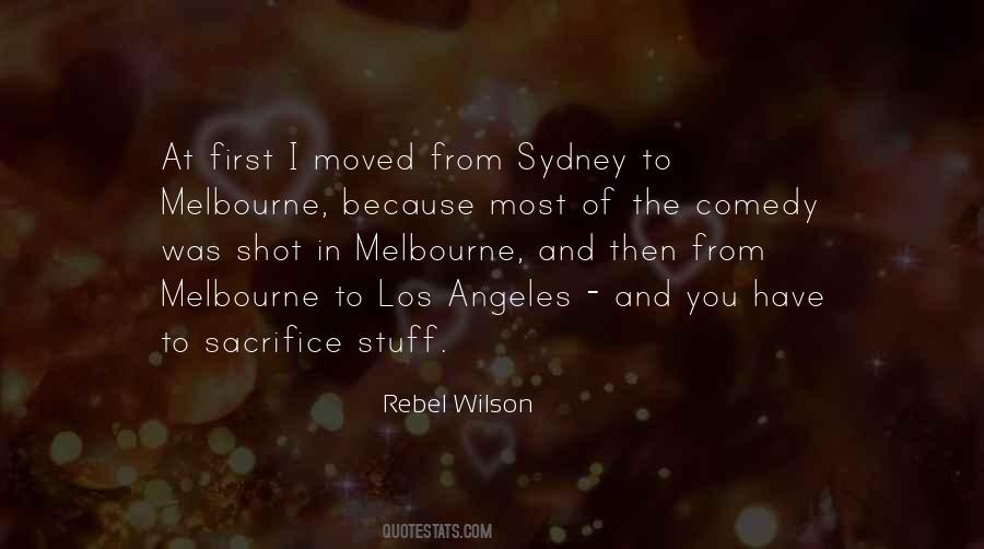 Quotes About Sydney #1428933