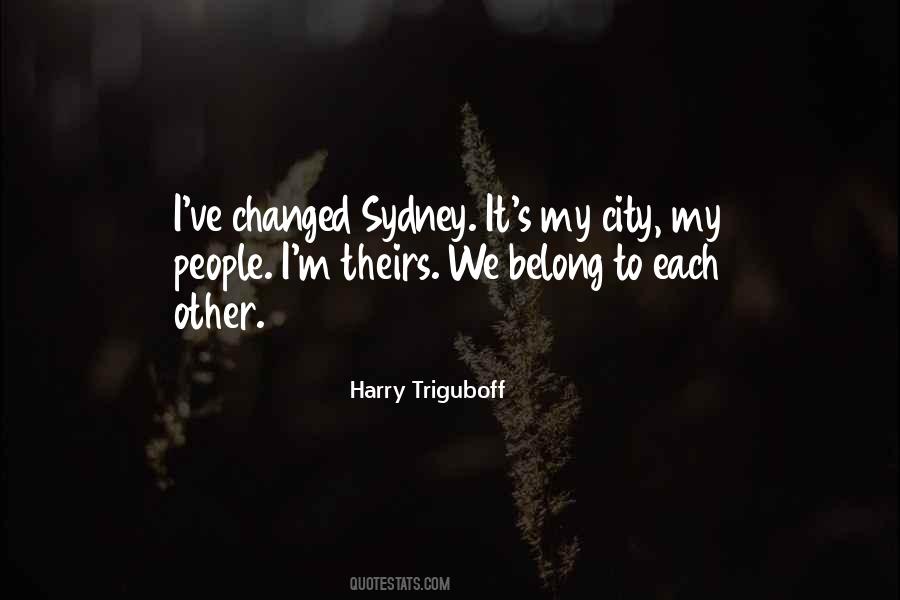 Quotes About Sydney #1734005