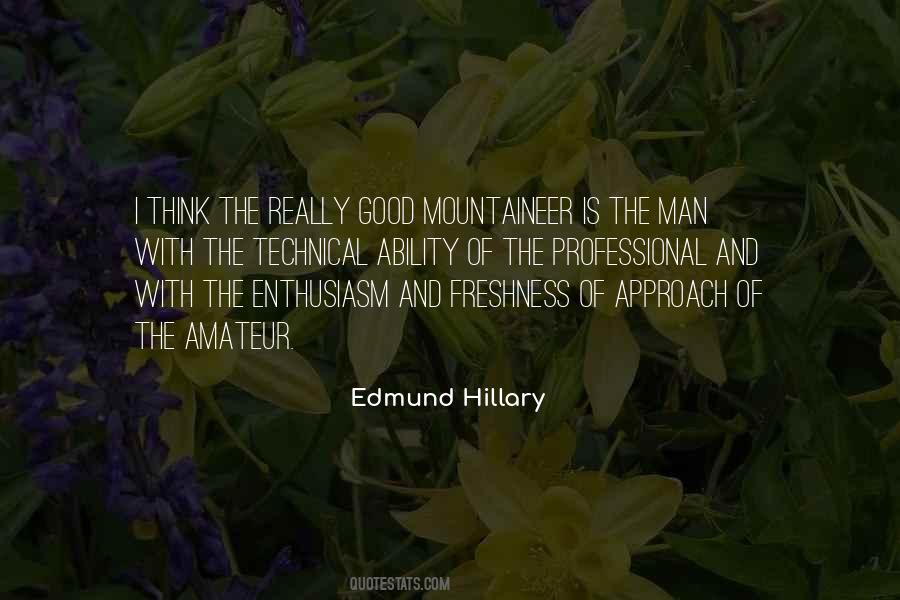 Quotes About Edmund Hillary #1154070