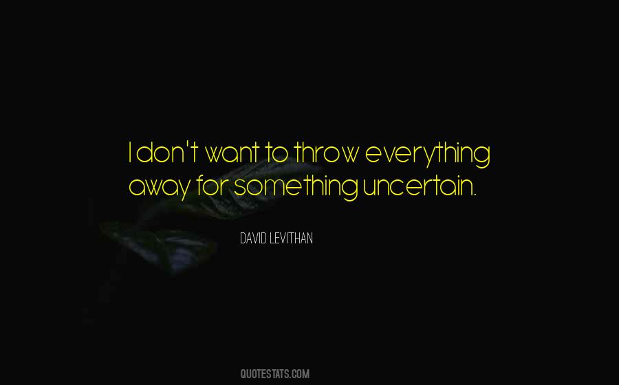 Quotes About David Levithan #119459
