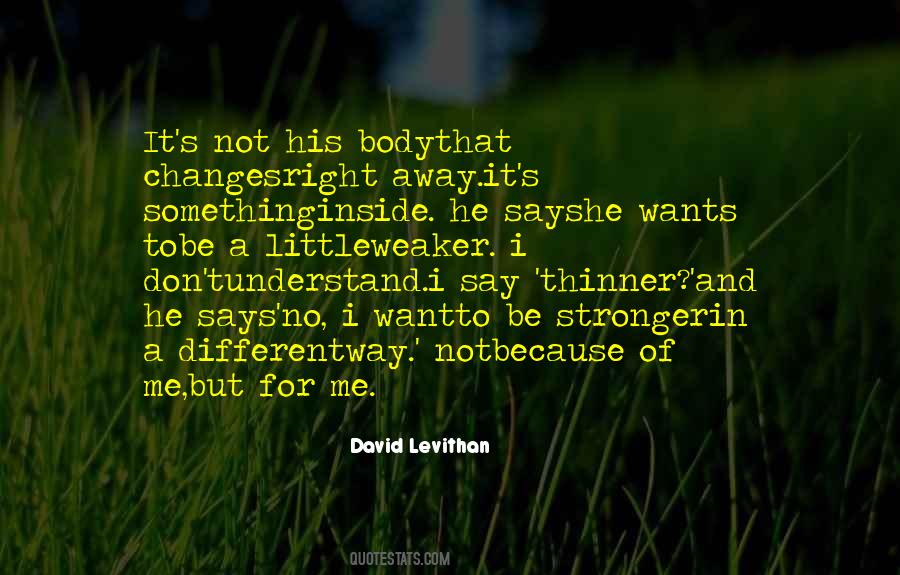 Quotes About David Levithan #5745
