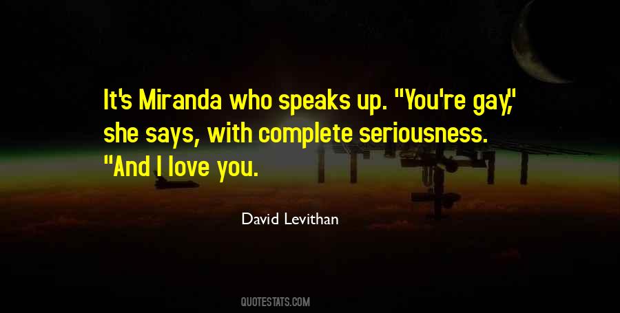 Quotes About David Levithan #7861