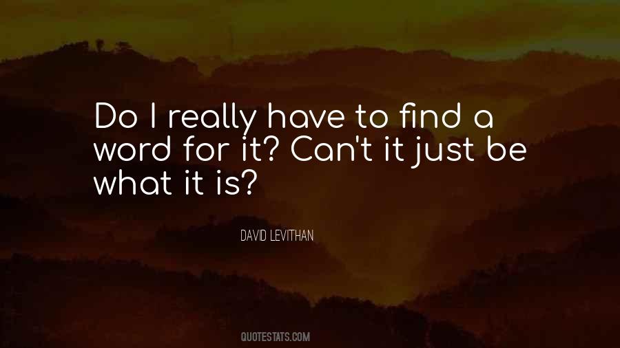 Quotes About David Levithan #89560
