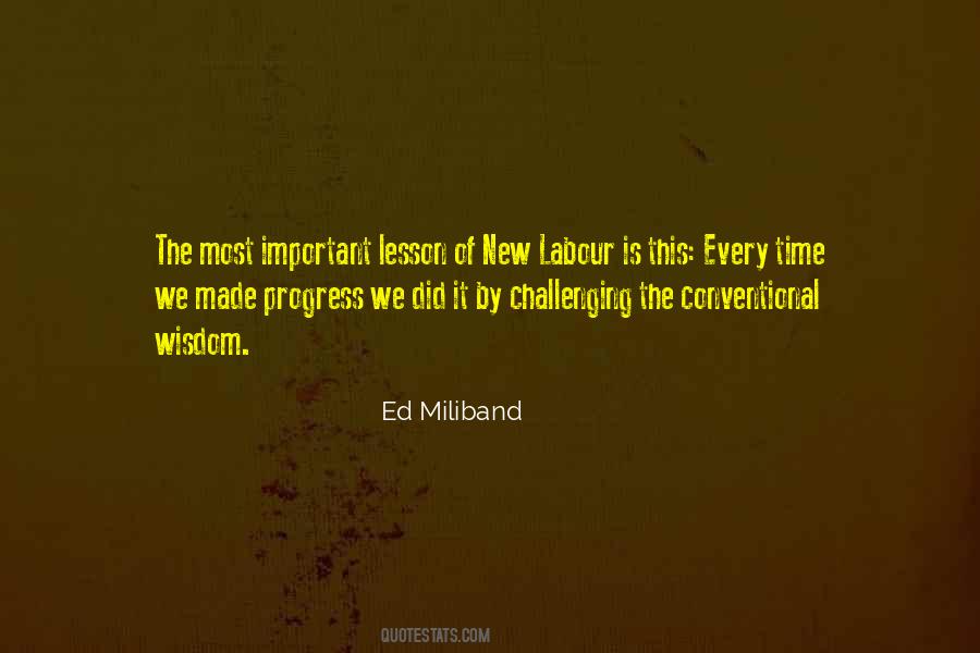 Quotes About Ed Miliband #320343