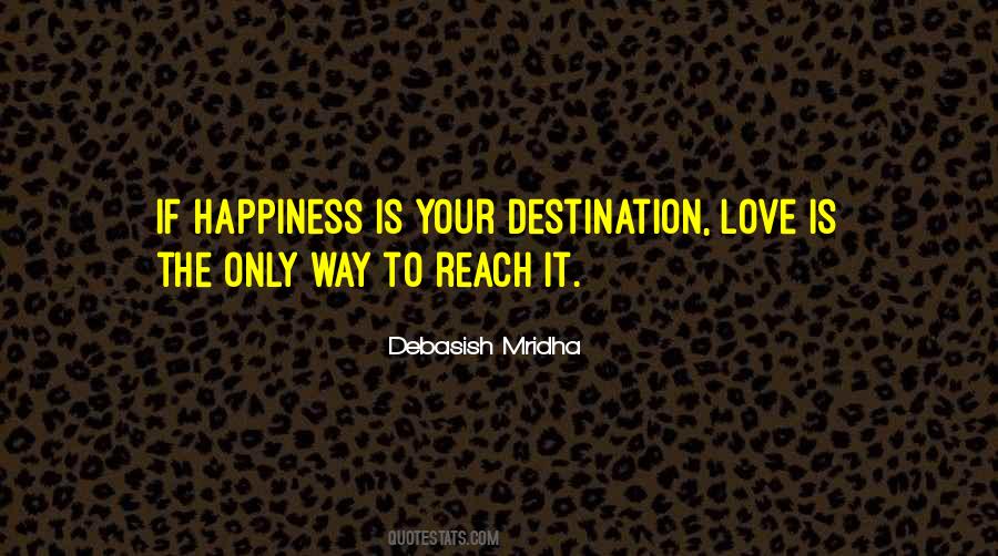 Reach Destination Quotes #179483