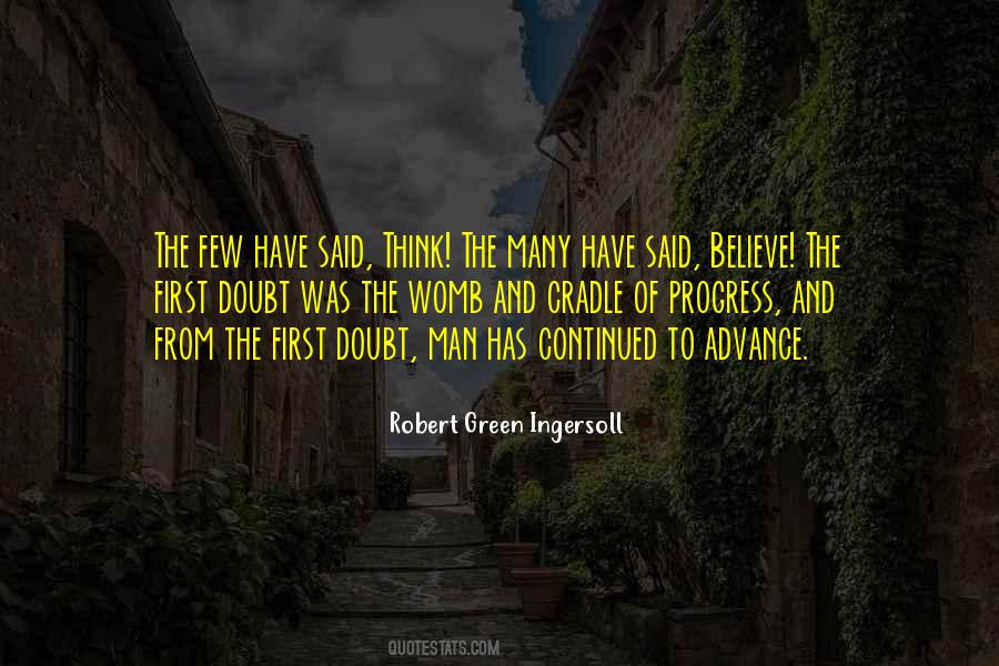 Quotes About Advance Thinking #545957