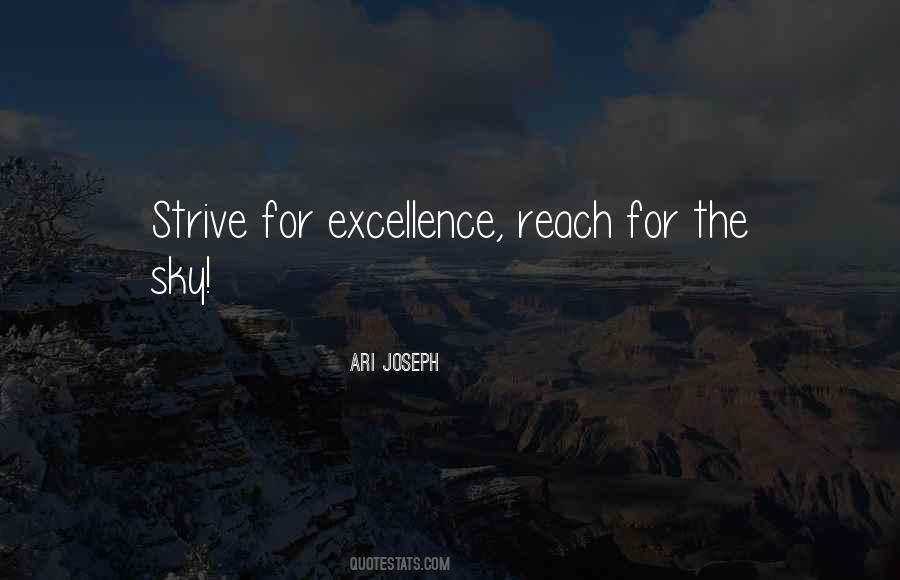 Reach The Sky Quotes #391490